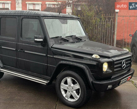 Черный Мерседес Г-Класс, объемом двигателя 5 л и пробегом 98 тыс. км за 31690 $, фото 11 на Automoto.ua