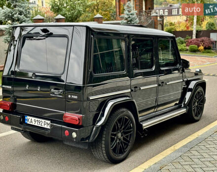 Черный Мерседес Г-Класс, объемом двигателя 5.5 л и пробегом 180 тыс. км за 40000 $, фото 5 на Automoto.ua