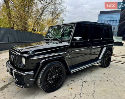 Черный Мерседес Г-Класс, объемом двигателя 5.5 л и пробегом 180 тыс. км за 40000 $, фото 12 на Automoto.ua