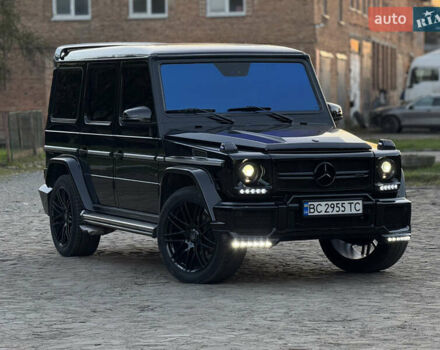 Черный Мерседес Г-Класс, объемом двигателя 4.97 л и пробегом 215 тыс. км за 33800 $, фото 4 на Automoto.ua