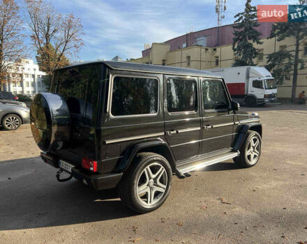 Черный Мерседес Г-Класс, объемом двигателя 4.97 л и пробегом 156 тыс. км за 36500 $, фото 4 на Automoto.ua