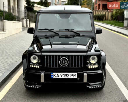 Черный Мерседес Г-Класс, объемом двигателя 5.5 л и пробегом 180 тыс. км за 40000 $, фото 2 на Automoto.ua