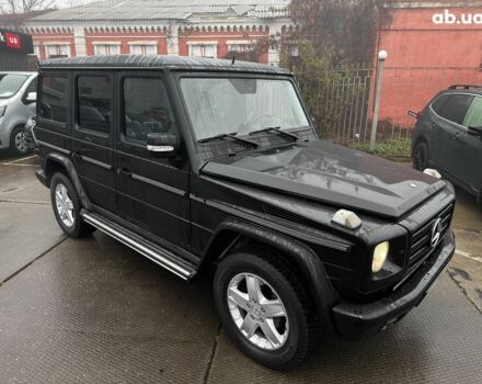 Чорний Мерседес Г-Клас, об'ємом двигуна 5 л та пробігом 98 тис. км за 31690 $, фото 10 на Automoto.ua