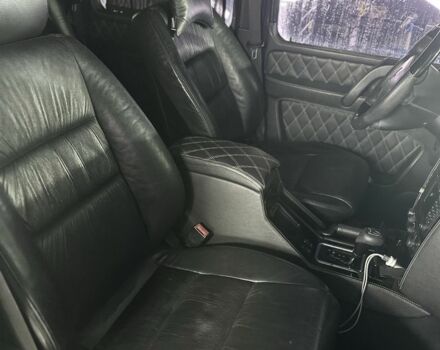 Черный Мерседес Г-Класс, объемом двигателя 5 л и пробегом 140 тыс. км за 13500 $, фото 6 на Automoto.ua