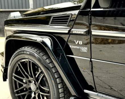 Черный Мерседес Г-Класс, объемом двигателя 5.5 л и пробегом 180 тыс. км за 40000 $, фото 11 на Automoto.ua