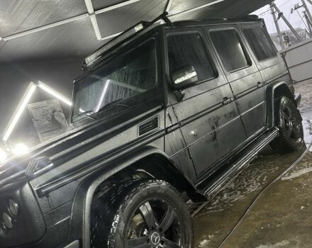 Черный Мерседес Г-Класс, объемом двигателя 5 л и пробегом 140 тыс. км за 13500 $, фото 1 на Automoto.ua