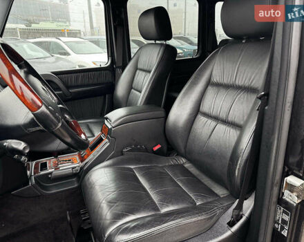 Черный Мерседес Г-Класс, объемом двигателя 5 л и пробегом 98 тыс. км за 31690 $, фото 13 на Automoto.ua