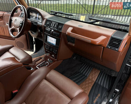 Черный Мерседес Г-Класс, объемом двигателя 5 л и пробегом 210 тыс. км за 29500 $, фото 11 на Automoto.ua