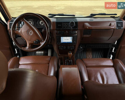 Черный Мерседес Г-Класс, объемом двигателя 5 л и пробегом 225 тыс. км за 38800 $, фото 2 на Automoto.ua