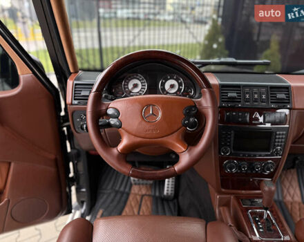 Черный Мерседес Г-Класс, объемом двигателя 5 л и пробегом 210 тыс. км за 29500 $, фото 19 на Automoto.ua