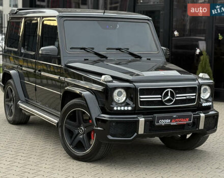 Черный Мерседес Г-Класс, объемом двигателя 5 л и пробегом 210 тыс. км за 29500 $, фото 1 на Automoto.ua