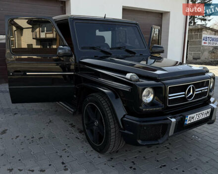 Черный Мерседес Г-Класс, объемом двигателя 5 л и пробегом 225 тыс. км за 38800 $, фото 1 на Automoto.ua