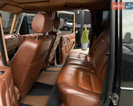 Черный Мерседес Г-Класс, объемом двигателя 5 л и пробегом 210 тыс. км за 29500 $, фото 9 на Automoto.ua