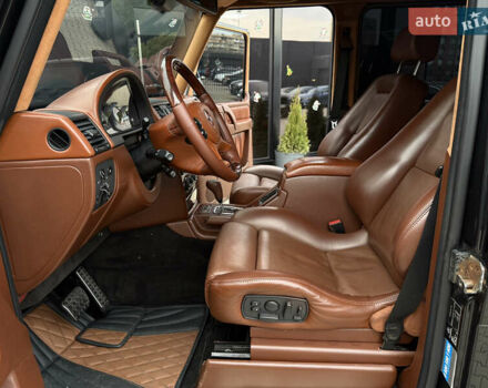 Черный Мерседес Г-Класс, объемом двигателя 5 л и пробегом 210 тыс. км за 29500 $, фото 7 на Automoto.ua