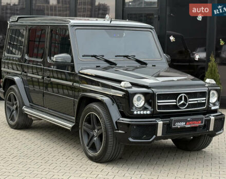 Черный Мерседес Г-Класс, объемом двигателя 5 л и пробегом 210 тыс. км за 29500 $, фото 2 на Automoto.ua