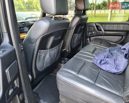 Чорний Мерседес Г-Клас, об'ємом двигуна 5.5 л та пробігом 170 тис. км за 33750 $, фото 10 на Automoto.ua