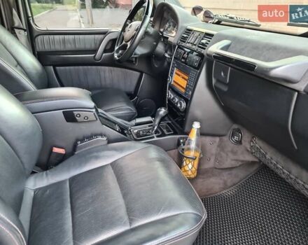 Чорний Мерседес Г-Клас, об'ємом двигуна 5.5 л та пробігом 170 тис. км за 33750 $, фото 4 на Automoto.ua