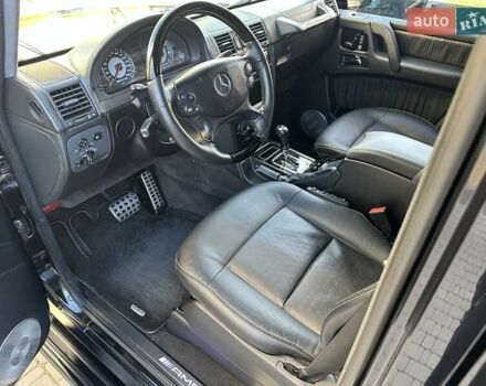 Черный Мерседес Г-Класс, объемом двигателя 5.5 л и пробегом 156 тыс. км за 37999 $, фото 26 на Automoto.ua