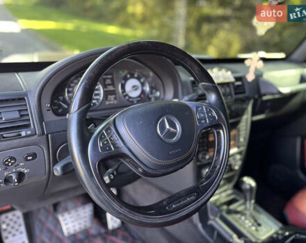 Черный Мерседес Г-Класс, объемом двигателя 5.46 л и пробегом 219 тыс. км за 47000 $, фото 9 на Automoto.ua