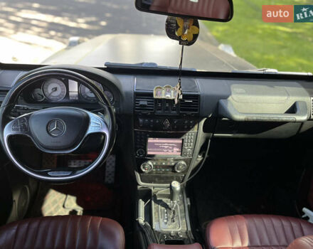 Черный Мерседес Г-Класс, объемом двигателя 5.46 л и пробегом 219 тыс. км за 47000 $, фото 7 на Automoto.ua
