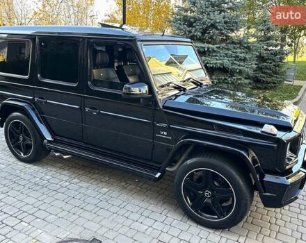 Черный Мерседес Г-Класс, объемом двигателя 5.5 л и пробегом 156 тыс. км за 37999 $, фото 11 на Automoto.ua