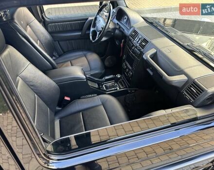 Черный Мерседес Г-Класс, объемом двигателя 5.5 л и пробегом 156 тыс. км за 37999 $, фото 38 на Automoto.ua