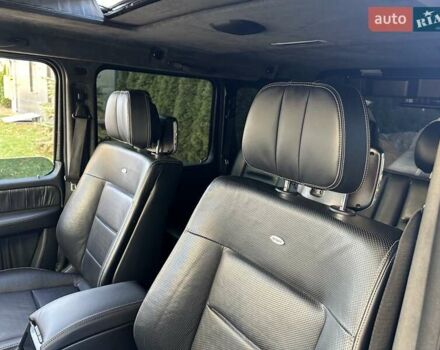 Черный Мерседес Г-Класс, объемом двигателя 5.5 л и пробегом 156 тыс. км за 37999 $, фото 27 на Automoto.ua