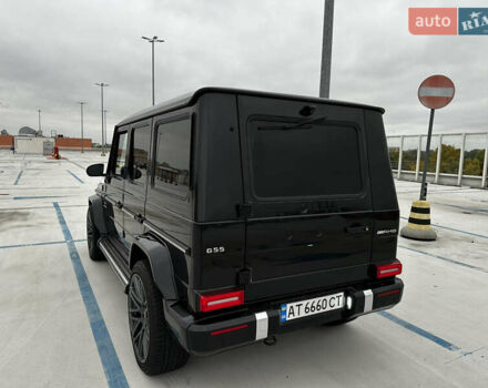Черный Мерседес Г-Класс, объемом двигателя 5.44 л и пробегом 227 тыс. км за 41000 $, фото 4 на Automoto.ua