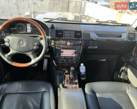 Черный Мерседес Г-Класс, объемом двигателя 3 л и пробегом 128 тыс. км за 37500 $, фото 24 на Automoto.ua