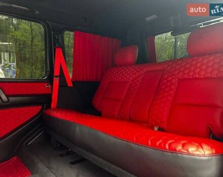 Черный Мерседес Г-Класс, объемом двигателя 5.46 л и пробегом 104 тыс. км за 160000 $, фото 12 на Automoto.ua