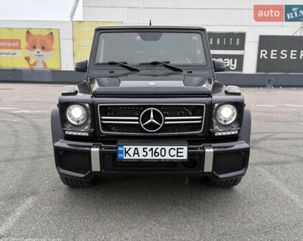 Черный Мерседес Г-Класс, объемом двигателя 5.5 л и пробегом 132 тыс. км за 42900 $, фото 1 на Automoto.ua