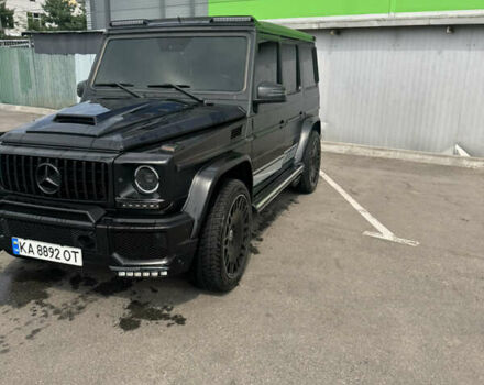 Черный Мерседес Г-Класс, объемом двигателя 5.5 л и пробегом 135 тыс. км за 56000 $, фото 8 на Automoto.ua