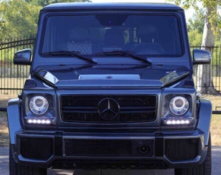 Черный Мерседес Г-Класс, объемом двигателя 6 л и пробегом 66 тыс. км за 4500 $, фото 1 на Automoto.ua