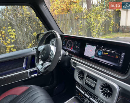 Черный Мерседес Г-Класс, объемом двигателя 4 л и пробегом 66 тыс. км за 169000 $, фото 220 на Automoto.ua