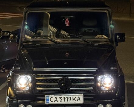 Черный Мерседес Г-Класс, объемом двигателя 3.4 л и пробегом 350 тыс. км за 17000 $, фото 1 на Automoto.ua