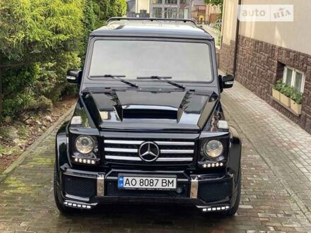 Черный Мерседес Г-Класс, объемом двигателя 5 л и пробегом 195 тыс. км за 19000 $, фото 1 на Automoto.ua