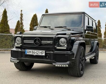 Черный Мерседес Г-Класс, объемом двигателя 5 л и пробегом 188 тыс. км за 25500 $, фото 1 на Automoto.ua