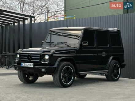 Черный Мерседес Г-Класс, объемом двигателя 5 л и пробегом 287 тыс. км за 23999 $, фото 1 на Automoto.ua