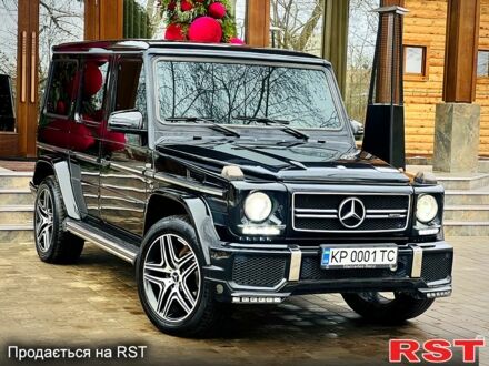 Черный Мерседес Г-Класс, объемом двигателя 5 л и пробегом 190 тыс. км за 24500 $, фото 1 на Automoto.ua