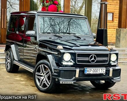 Черный Мерседес Г-Класс, объемом двигателя 5 л и пробегом 190 тыс. км за 24500 $, фото 1 на Automoto.ua