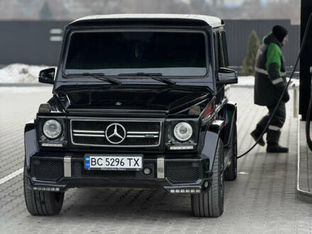 Черный Мерседес Г-Класс, объемом двигателя 4.97 л и пробегом 200 тыс. км за 22500 $, фото 1 на Automoto.ua