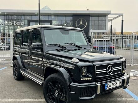 Черный Мерседес Г-Класс, объемом двигателя 5 л и пробегом 259 тыс. км за 23000 $, фото 1 на Automoto.ua