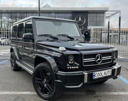 Черный Мерседес Г-Класс, объемом двигателя 5 л и пробегом 258 тыс. км за 21900 $, фото 1 на Automoto.ua