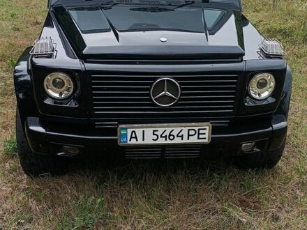 Чорний Мерседес Г-Клас, об'ємом двигуна 4.97 л та пробігом 402 тис. км за 23500 $, фото 1 на Automoto.ua