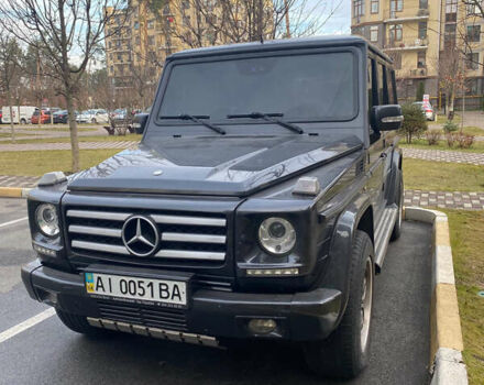 Чорний Мерседес Г-Клас, об'ємом двигуна 5 л та пробігом 390 тис. км за 20000 $, фото 1 на Automoto.ua