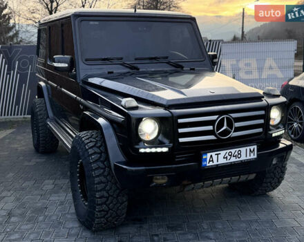Черный Мерседес Г-Класс, объемом двигателя 5 л и пробегом 112 тыс. км за 22777 $, фото 1 на Automoto.ua