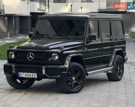 Черный Мерседес Г-Класс, объемом двигателя 5 л и пробегом 303 тыс. км за 22500 $, фото 1 на Automoto.ua