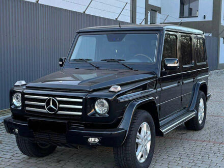 Черный Мерседес Г-Класс, объемом двигателя 5 л и пробегом 232 тыс. км за 34000 $, фото 1 на Automoto.ua