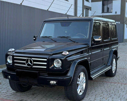 Черный Мерседес Г-Класс, объемом двигателя 5 л и пробегом 232 тыс. км за 34000 $, фото 1 на Automoto.ua
