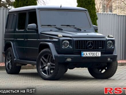 Черный Мерседес Г-Класс, объемом двигателя 5 л и пробегом 295 тыс. км за 21900 $, фото 1 на Automoto.ua